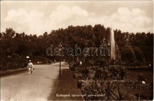 Budapest XIV. Városligeti park, szökőkút  (kis szakadás / small tear)