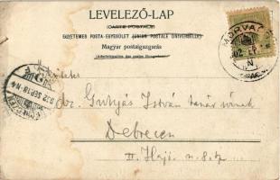 1902 Sasvár, Sassin, Sastín (Sasvár-Morvaőr, Sastín-Stráze); Zur Erinnerung an das Kaisermanöver in ...