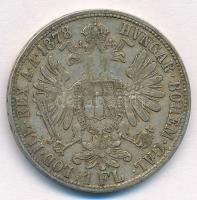 Ausztria 1878. 1Fl Ag "Ferenc József" T:2,2- 
Austria 1878. 1 Florin Ag "Franz Josep...