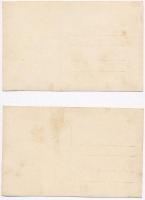 Magy. Kir. Posta vonatának vasúti szerencsétlensége, összeomlott híd / Railway accident with the tra...