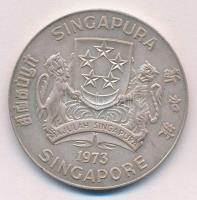 Szingapúr 1973. 10D Ag T:1- Singapore 1973. 10 Dollars Ag C:AU Krause KM#9.2