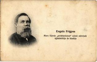 Engels Frigyes, Marx Károly proletarizmus című művének újjáalakítója és kiadója / Friedrich Engels