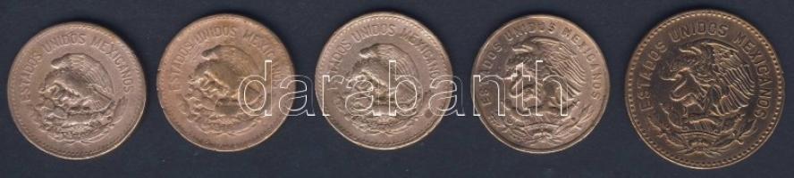 Mexikó 1944-59. 20c (4x), 50c (1x) benne ritkább évszám! T:2/3,3