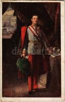 IV. Károly király / Charles I of Austria - képeslapfüzetből / from postcard booklet