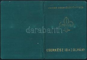 1940 Cserkész igazolvány