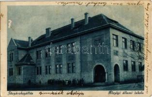 1932 Jászárokszállás, Alszögi állami iskola (EK)