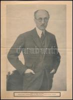 1941 Teleki Pál gróf, külügyminiszter halála alkalmából kiadott nyomtatvány képével és gyászbeszédde...