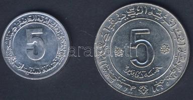 Algéria 1972. 5D "FAO" + 1980. 5c "FAO-Első 5 éves terv" T:2,2/3 apró ph.