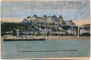 1919 Budapest I. Királyi vár. leporellolcard (EK)