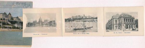 1919 Budapest I. Királyi vár. leporellolcard (EK)