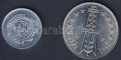 Algéria 1972. 5D "FAO" + 1980. 5c "FAO-Első 5 éves terv" T:2,2/3 apró ph