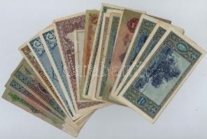 30db-os vegyes magyar pengő bankjegy tétel T:III,III-