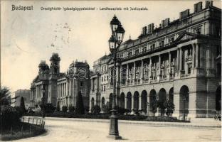 1908 Budapest V. Országház tér, Igazságügyi minisztérium