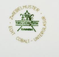 Tirschenreuth hagymamintás hiányos készlet, összesen 20 db, apró kopásnyomokkal