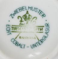 Tirschenreuth hagymamintás hiányos készlet, összesen 19 db, apró kopásnyomokkal