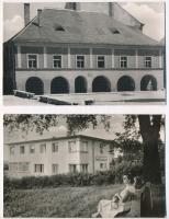 Sopron - 10 db modern városképes lap (ebből 1 fotó): Beloiannisz tér, Tűztorony az Előkapuval, Festő...