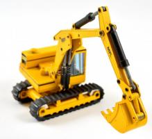 Massey Fergusson 450s lánctalpas, hidraulikus munkagép eredeti dobozában. Fém modell 15x14 cm