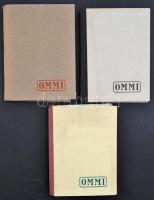 1961-1962 OMMI (Országos Mezőgazdasági Minőségvizsgáló Intézet) Kiadványai 1. sor. Genetikus talajté...