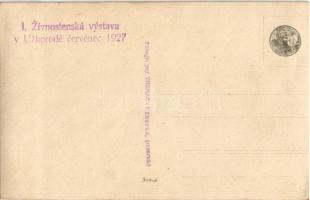 1927 Ungvár, Uzshorod, Uzhorod; I. Kereskedelmi Kiállítás, Amerikai csúzda / I. Zívnostenská vystava...