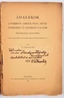Vegyes judaikai témájú tétel, 14 db. Változó állapotban, közte foltosak, szakadozottak, és széteső á...