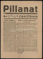 1945 Pillanat. Az Új Hang 2. riportfüzete. Bp., 1945. február 24. Bp., Légrády, 8 p.