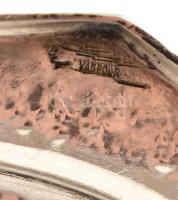 Ezüst gyertyatartó perzsa mintával, jelzett. 172g  11 cm