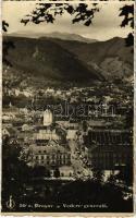 1940 Brassó, Kronstadt, Brasov; Vedere generala / látkép / general view + 1940 Kolozsvár visszatért So. Stpl. + M. kir. VI/1. tábori kórház parancsnokság