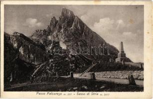 Passo di Falzarego, Sasso di Stria / Falzarego Pass, military monument