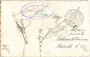 1940 Szilágysomlyó, Simleu Silvaniei; gimnázium / high school. photo + 1940 M. kir. 2. sz. gy. dandá...