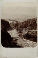 1899 Bolzano, Bozen (Südtirol); Schloss Runkelstein / Castel Roncolo / castle. Wilhelm Müller photo