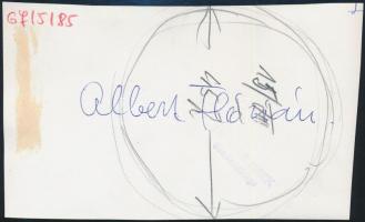 1967 Albert Flórián (1941-2011) válogatott labdarúgó, pecséttel jelzett sajtófotó, 15×9 cm