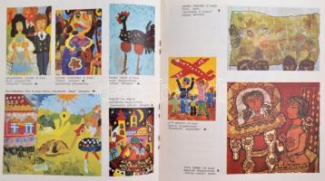 1978-1981 Nemzetközi Gyermek Képző- és Iparművészeti Kiállítás katalógusa. 1978. Balatoni Úttörőváro...