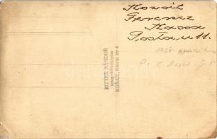 1928 Kassa, Kosice; Postás labdarúgó csapat, foci, csoportkép / Hungarian football team, group photo...