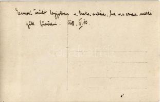 1918 Fürdőző katonák / WWI K.u.K. military, bathing soldiers in a swimming pool. photo