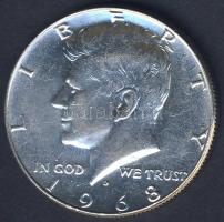 USA 1968D 1/2$ Ag "Kennedy" T:2