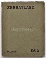 1915 Zsebatlasz naptárral és statisztikai adatokkal az 1915. évre. Szerk.: Dr. Kogutowicz Károly, Dr...