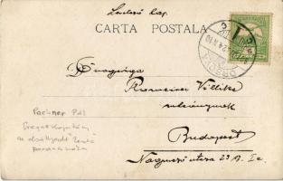 1907 Pachner Pál fregattkapitány, az elsüllyedt SMS Zenta védett cirkáló parancsnoka (1914. augusztu...