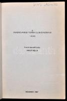 Nagy Béla: FTC évkönyv 1986. Kiadói kartonálásban