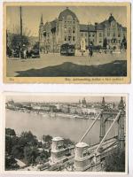 10 db RÉGI magyar városképes lap / 10 pre-1945 Hungarian town-view postcards