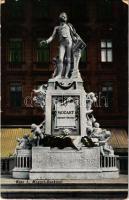 Vienna, Wien, Bécs; Mozart Denkmal / statue of Mozart. B.K.W.I. 105-42.