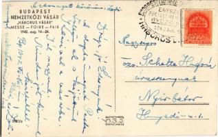 1942 Budapest, Nemzetközi Vásár "Háborús Vásár", Hangya és Stühmer pavilonok, Hazai likőr,...