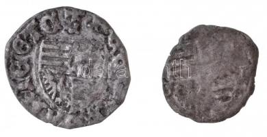 1387-1427. Parvus Ag (0,18g) + 1390-1427. Denár Ag "Zsigmond" (0,42g) T:2,2-
Hungary 1387...