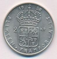 Svédország 1958TS 2K Ag "VI. Gusztáv Adolf" T:1
Sweden 1958TS 2 Kronor Ag "Gustaf VI...
