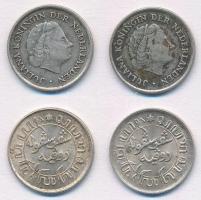 Holland Antillák 1966. 1/10G Ag (2x) + Holland Kelet-India 1945P 1/10G Ag + 1945S 1/10G Ag T:1-,2
N...