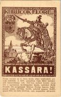 Kurucok előre Kassára! / Hungarian irredenta propaganda, Kosice s: Tary (EK)