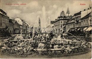 5 db régi felvidéki városképes lap: Trencsén, Kassa, Pozsony, Zsolna, Csíz / 5 pre-1945 Upper-Hungar...