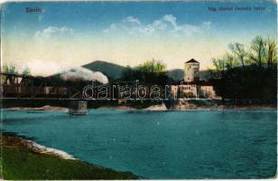 5 db régi felvidéki városképes lap: Trencsén, Kassa, Pozsony, Zsolna, Csíz / 5 pre-1945 Upper-Hungar...