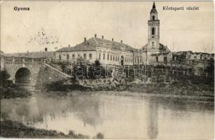 1916 Gyoma, Köröspart, Református templom