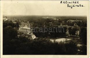 1928 Debrecen, Egyetem, klinikák bejárata