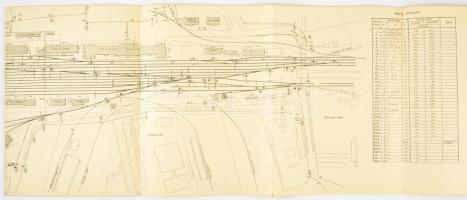 cca 1880 A Magyar Királyi Államvasutak szabvány épületeinek és egyéb műtárgyainak bemutató lapjai. Ö...